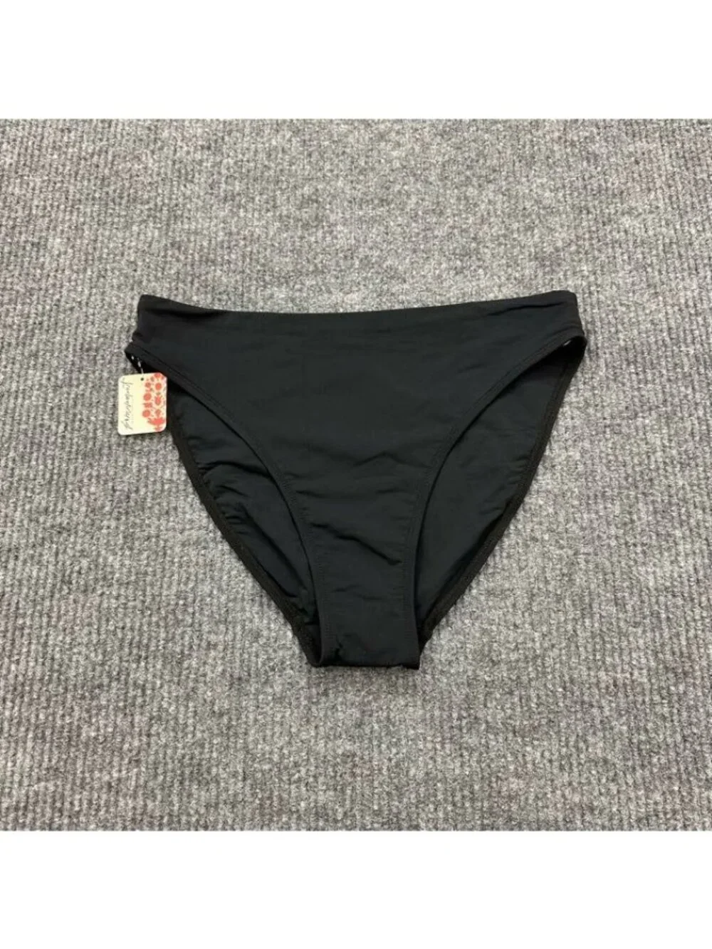 Free People Movement x Beth Richards Black High Waist Swim Bottom Womens XL NEW